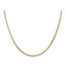 9ct Yellow Gold Foxtail Chain 20"