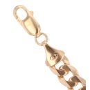 9ct Yellow Gold Curb Bracelet 8"