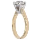 18ct Yellow Gold 1.00ct Brilliant Cut Diamond Solitaire Ring