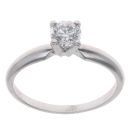 Platinum 0.50ct Brilliant Cut Diamond Solitaire Ring