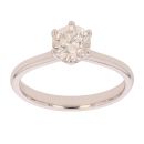 18ct White Gold 1.00ct Diamond Solitaire Ring