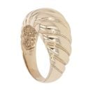 9ct Yellow Gold Patterned Ring