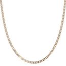 9ct Yellow Gold Curb Chain 22"