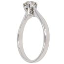 18ct White Gold 0.35ct Brilliant Cut Diamond Solitaire Ring