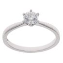 Platinum 0.50ct Brilliant Cut Diamond Solitaire Ring