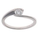 9ct Yellow Gold 0.25ct Brilliant Cut Diamond Solitaire Ring