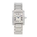 Cartier Custom Tank Francaise Pre Owned Watch Ref 3217