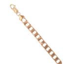 9ct Yellow Gold Curb Bracelet 8.5"