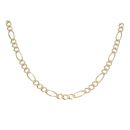 9ct Yellow Gold Figaro Chain 18"