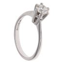 18ct White Gold 0.55ct Brilliant Cut Diamond Solitaire Ring