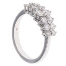 9ct White Gold 1.66ct Brilliant Cut Diamond Cluster Ring