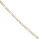 9ct Yellow Gold Figaro Chain 18"