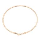 9ct Yellow Gold Hinged Fancy Bangle