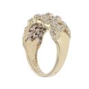 9ct Yellow Gold 0.35ct Diamond Fancy Ring