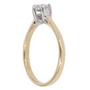 18ct Yellow Gold 0.52ct Brilliant Cut Diamond Solitaire Ring