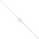 9ct Yellow Gold 0.25ct Brilliant Cut Diamond Trilogy Pendant And Chain 18"