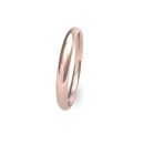 18ct Rose Gold 2.5mm Traditional Court Wedding Band