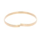 9ct Yellow Gold 0.02ct Diamond Bangle