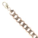 9ct Yellow Gold Curb Bracelet 9"