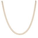 9ct Yellow Gold Curb Chain 18"