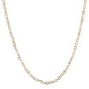 9ct Yellow Gold Fancy Bars Chain 20"