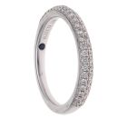 Vera Wang 18ct White Gold 0.37ct Brilliant Cut Diamond Half Eternity Vera Wang Love Ring