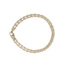 9ctc Yellow Gold Fancy Bracelet 8.5"