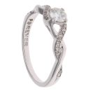 18ct White Gold 0.40ct Brilliant Cut Diamond Solitaire Ring