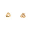 9ct Yellow Gold Knot Stud Earrings