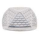 Sterling Silver Pyramid Ring