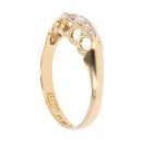18ct Yellow Gold Five Stone 0.15ct Diamond Ring