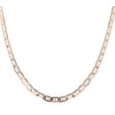 9ct Yellow Gold Flat Mariner Chain 16"