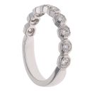 18ct White Gold 0.50ct Brilliant Cut Diamond Ring