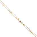 9ct Yellow Gold Figaro Chain 24"