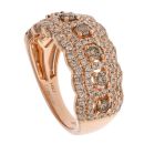 14ct Yellow Gold 1.25ct Brown Diamond Fancy Ring