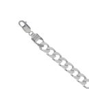 Silver Curb Bracelet 8" by Icesia
