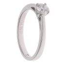 18ct White Gold 0.36ct Brilliant Cut Diamond Solitaire Ring