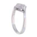 18ct White Gold 0.50ct Princess Cut Diamond Cluster Ring