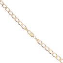 9ct Yellow Gold Curb Chain 18"