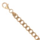 9ct Yellow Gold Curb Bracelet 8"
