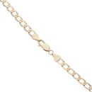9ct Yellow Gold Curb Chain 18"