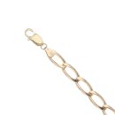 9ct Yellow Gold Curb Bracelet 8"