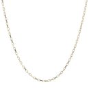 9ct Yellow Gold Square Belcher Chain 22"