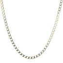 9ct Yellow Gold Curb Chain 18"