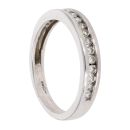 9ct White Gold 0.33ct Diamond Eternity Ring