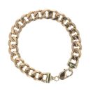 9ct Yellow Gold Curb Bracelet 9"