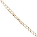 9ct Yellow Gold Curb Chain 20"