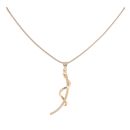 9ct Yellow Gold Snake And Swirl Chain 16"