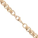 9ct Yellow Gold Rollerball Chain 16"