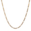 9ct Yellow Gold Figaro Chain 18"